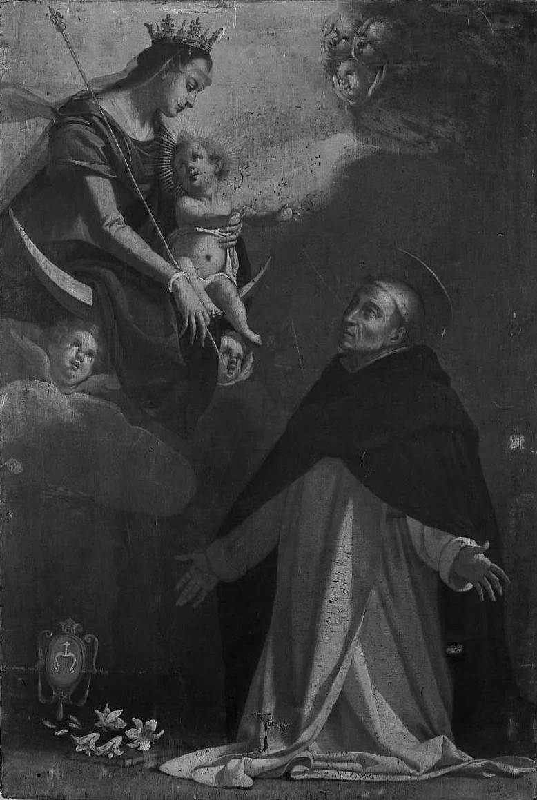 Apparizione della Madonna col Bambino a San Giacinto - Museo del Cenacolo di A. del Sarto, Firenze